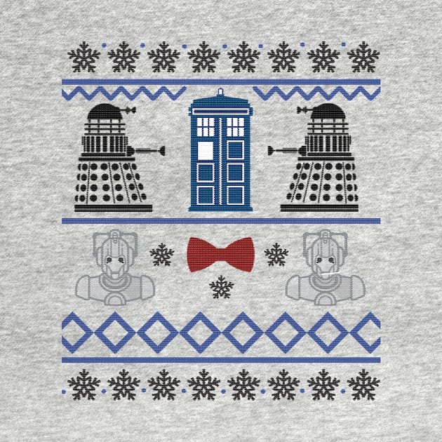 Doctor Who Ugly Sweater Season by daviujin